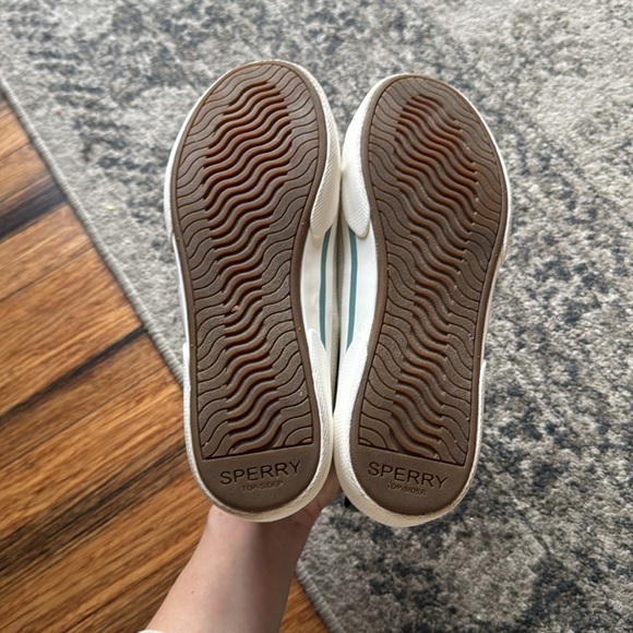 Sperry top-sider crest vibe memory foam cream canvas sneakers - Picture 6 of 8